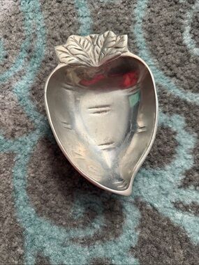 Pewter Carrot Trinket Dish